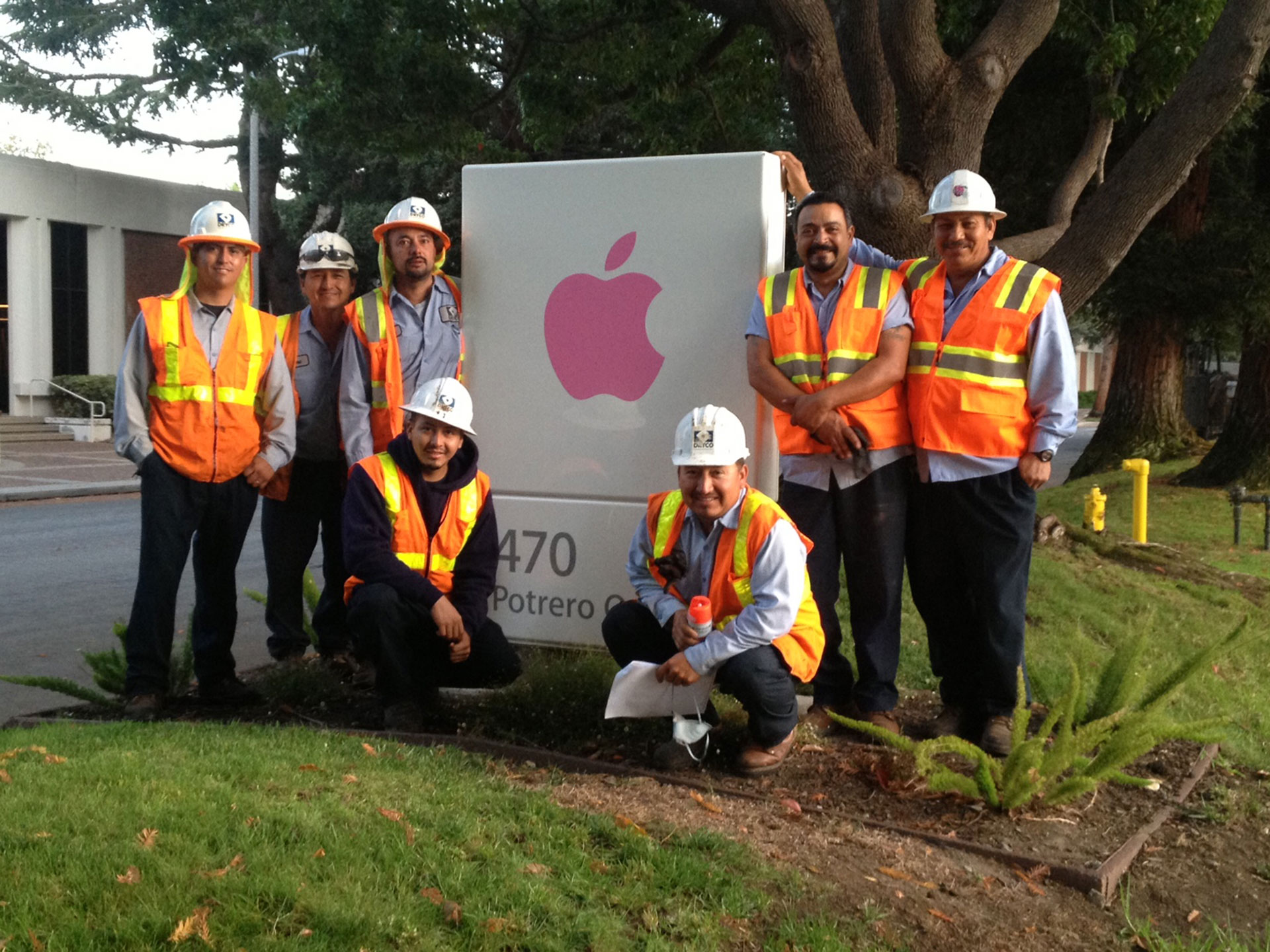Crew at Apple