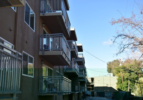 Apartment balcony fencing completed by the DRYCO team in the Bay Area.