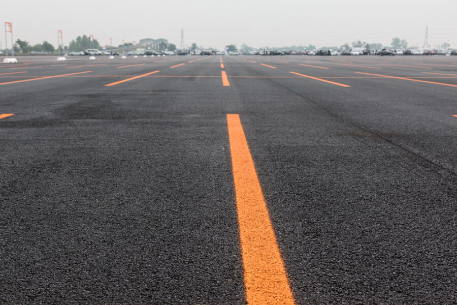 Contact DRYCO today to talk about our parking lot striping services.