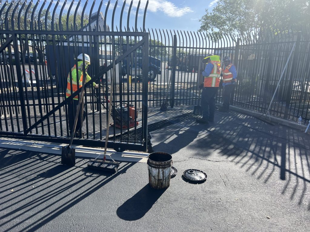 Blog 14 A commercial fencing project completed by the DRYCO team in the Bay Area.