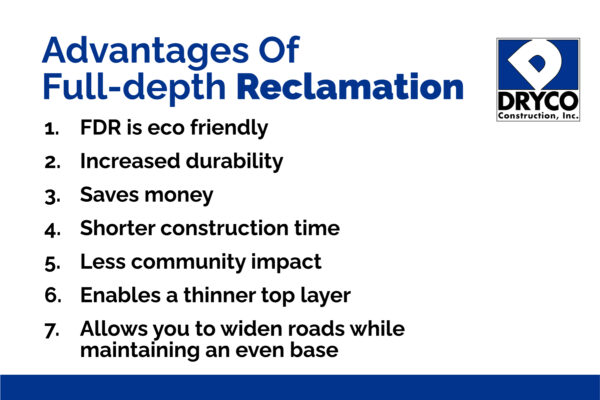 advantages of full depth reclamation