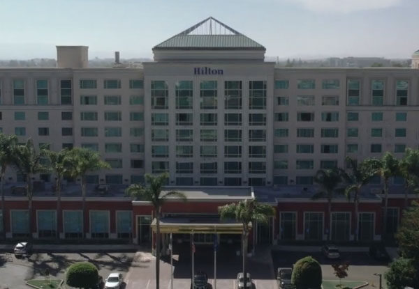 Asphalt & Striping Work at Hilton Hotel – Santa Clara
