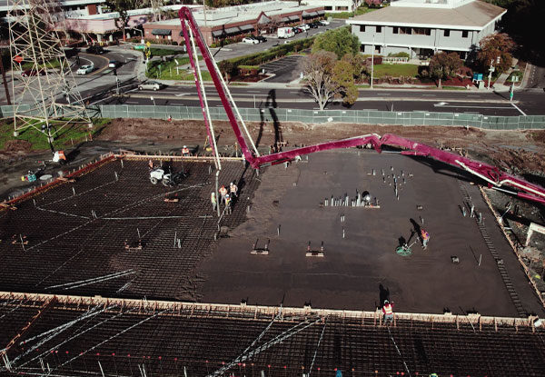 Concrete Work at Mercedes Benz – Palo Alto, CA