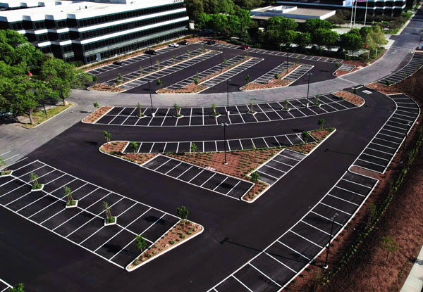 Asphalt, Concrete, and Fencing Work at Swift Real Estate – Pleasanton, CA