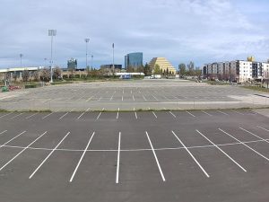 Is Asphalt Better Than Concrete for Parking Lot Construction? 3 A smooth parking lot surface improves safety and enhances the overall look of your property.